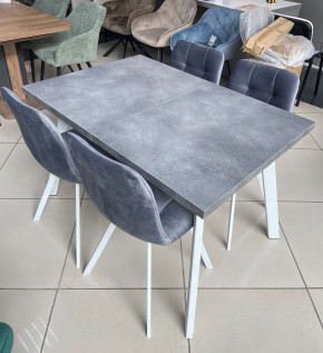 Стол BRICK M 140 Бетон Портленд/ Белый М-City в Тобольске - tobolsk.mebel24.online | фото 2