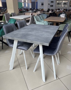 Стол BRICK M 140 Бетон Портленд/ Белый М-City в Тобольске - tobolsk.mebel24.online | фото 3