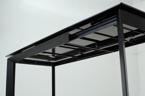 Стол CREMONA 140 KL-99 Белый мрамор матовый, итальянская керамика / черный каркас, ®DISAUR в Тобольске - tobolsk.mebel24.online | фото 13
