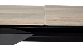 Стол CREMONA 180 KL-61 Под дерево, итальянская керамика / черный каркас, ®DISAUR в Тобольске - tobolsk.mebel24.online | фото 4