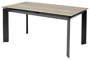 Стол CREMONA 180 KL-61 Под дерево, итальянская керамика / черный каркас, ®DISAUR в Тобольске - tobolsk.mebel24.online | фото 5