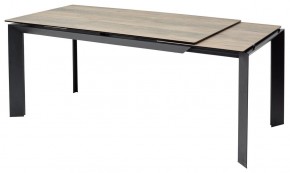 Стол CREMONA 180 KL-61 Под дерево, итальянская керамика / черный каркас, ®DISAUR в Тобольске - tobolsk.mebel24.online | фото 7
