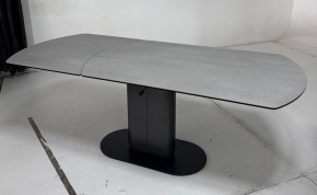 Стол KAI 140 TL-58 поворотная система раскладки, испанская керамика / Темно-серый / Черный, ®DISAUR в Тобольске - tobolsk.mebel24.online | фото 4