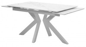 Стол Кентукки 3 140 БЕЛЫЙ МРАМОР, стекло / БЕЛЫЙ, М-City в Тобольске - tobolsk.mebel24.online | фото 8