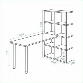 Стол компьютерный Bartolo в Тобольске - tobolsk.mebel24.online | фото 2