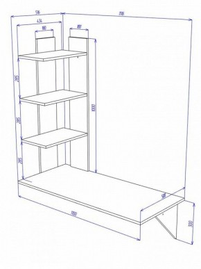 Стол компьютерный Домино Cross СтТ5 в Тобольске - tobolsk.mebel24.online | фото 2