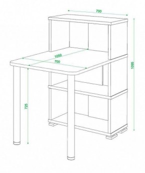 Стол компьютерный Домино СБ-10М3 в Тобольске - tobolsk.mebel24.online | фото 4