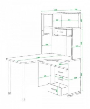 Стол компьютерный Домино СР-130 в Тобольске - tobolsk.mebel24.online | фото 5