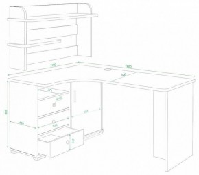 Стол компьютерный Домино СР-165 в Тобольске - tobolsk.mebel24.online | фото 3