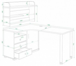 Стол компьютерный Домино СР-165М в Тобольске - tobolsk.mebel24.online | фото 5