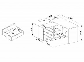 Стол компьютерный КСТ-109Л в Тобольске - tobolsk.mebel24.online | фото 4