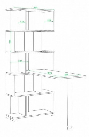 Стол компьютерный СЛ-5СТ в Тобольске - tobolsk.mebel24.online | фото 2