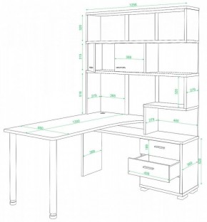 Стол компьютерный СР-420/130 в Тобольске - tobolsk.mebel24.online | фото 2