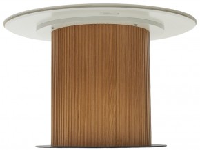 Стол MESA D120 цвет БЕЛЫЙ МРАМОР M326 / Каркас OAK, ®DISAUR в Тобольске - tobolsk.mebel24.online | фото 8