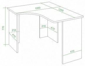 Стол письменный Домино Lite СКЛ-Угл120 в Тобольске - tobolsk.mebel24.online | фото 4