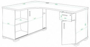 Стол письменный Домино СР-160М в Тобольске - tobolsk.mebel24.online | фото 2