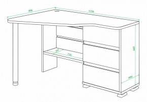 Стол письменный Домино СР-322С в Тобольске - tobolsk.mebel24.online | фото 2