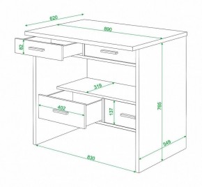 Стол письменный Живой дизайн СК-12 в Тобольске - tobolsk.mebel24.online | фото 2