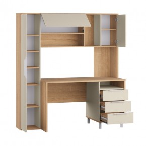 Стол рабочий 12.95 N Комфорт (Дуб сонома, Сатин 7045 PE) в Тобольске - tobolsk.mebel24.online | фото 2