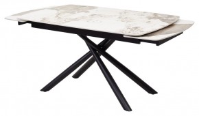 Стол RIVOLI 140 GLOSS LUXURY PANDORA SOLID CERAMIC / BLACK, ®DISAUR в Тобольске - tobolsk.mebel24.online | фото 5