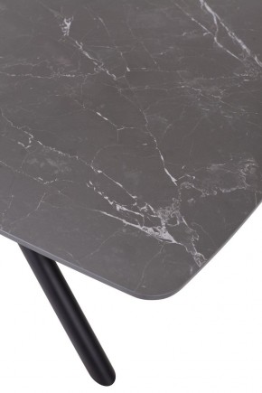 Стол RIVOLI 140 MATT BLACK MARBLE SOLID CERAMIC / BLACK, ®DISAUR в Тобольске - tobolsk.mebel24.online | фото 10