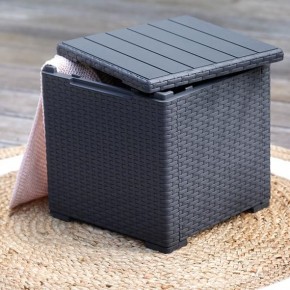 Стол с функцией хранения Виго (Vigo storage box) графит в Тобольске - tobolsk.mebel24.online | фото 1