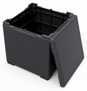 Стол с функцией хранения Виго (Vigo storage box) графит в Тобольске - tobolsk.mebel24.online | фото 3