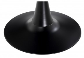 Стол стеклянный Tulip 90 black glass в Тобольске - tobolsk.mebel24.online | фото 3