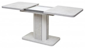 Стол STORK 120 Белый бетон/ Белый М-City в Тобольске - tobolsk.mebel24.online | фото 5