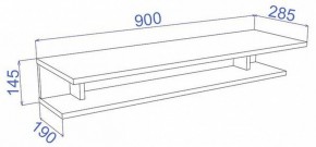 Стол туалетный Cross КП1 в Тобольске - tobolsk.mebel24.online | фото 2