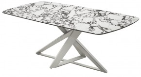 Стол VICENZA 220 BULGARI WHITE, керамика / белый, ®DISAUR в Тобольске - tobolsk.mebel24.online | фото 9