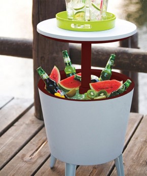 Столик-холодильник COOL BAR крем-шоколад в Тобольске - tobolsk.mebel24.online | фото 2