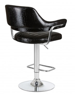 Стул барный DOBRIN CHARLY, чёрный крокодил в Тобольске - tobolsk.mebel24.online | фото 4