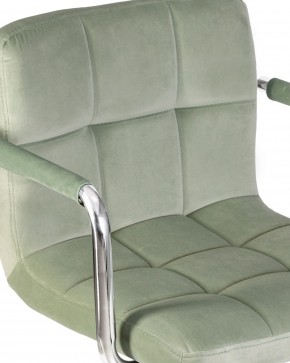 Стул барный DOBRIN KRUGER ARM, мятный велюр (MJ9-87) в Тобольске - tobolsk.mebel24.online | фото 7