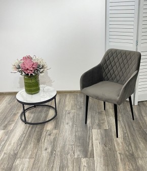 Стул BRANDY-X ГРАФИТ #14, велюр / черный каркас М-City в Тобольске - tobolsk.mebel24.online | фото 3