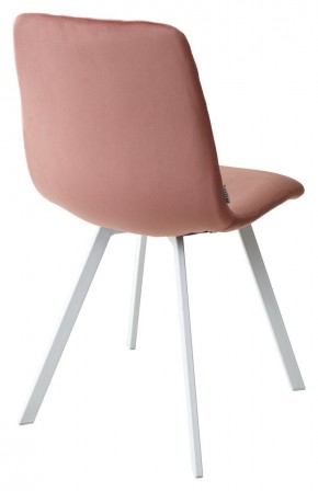 Стул DAIQUIRI BLUVEL-52 PINK / белый каркас, велюр М-City в Тобольске - tobolsk.mebel24.online | фото 3