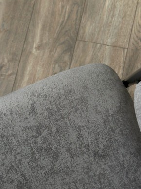 Стул ДИЛЛ, цвет RAIN 17 серый, велюр / черный каркас М-City в Тобольске - tobolsk.mebel24.online | фото 5
