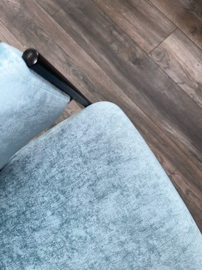 Стул ДИЛЛ, цвет RAIN 7 бриз, велюр / черный каркас М-City в Тобольске - tobolsk.mebel24.online | фото 4