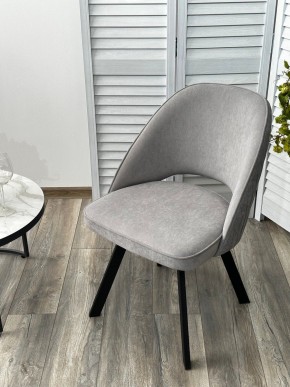 Стул DUNA 360 град. поворот. B22 Серый, велюр / черный каркас, М-City в Тобольске - tobolsk.mebel24.online | фото 8