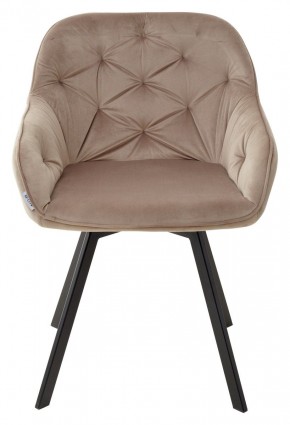 Стул GALE 360 град. поворот. BLUVEL-40 BEIGE, велюр/ черный каркас, М-City в Тобольске - tobolsk.mebel24.online | фото 6