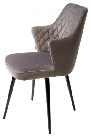 Стул HERMAN 360 град. ГРАФИТ #14, велюр / черный каркас М-City в Тобольске - tobolsk.mebel24.online | фото 4