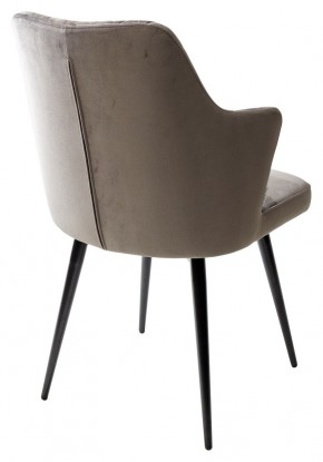 Стул HERMAN 360 град. ГРАФИТ #14, велюр / черный каркас М-City в Тобольске - tobolsk.mebel24.online | фото 5