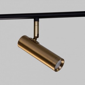 Светильник на штанге Eurosvet Epiphania 20252/6 LED черный/латунь в Тобольске - tobolsk.mebel24.online | фото 5
