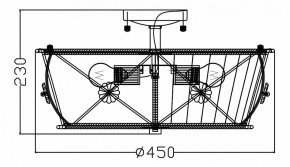 Светильник на штанге Maytoni Lea ARM369-03-G в Тобольске - tobolsk.mebel24.online | фото 4