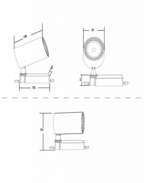 Светильник на штанге Maytoni Vuoro TR029-3-30W3K-W в Тобольске - tobolsk.mebel24.online | фото 3