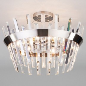 Светильник на штанге TK Lighting Steccato 10111/5 сатин-никель/прозрачный хрусталь Strotskis в Тобольске - tobolsk.mebel24.online | фото 1