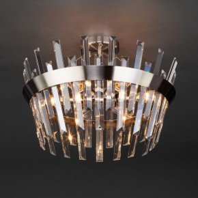 Светильник на штанге TK Lighting Steccato 10111/5 сатин-никель/прозрачный хрусталь Strotskis в Тобольске - tobolsk.mebel24.online | фото 3