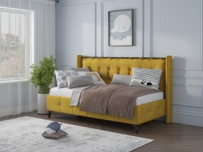СВЕТЛАНА 3 Кровать линейная (Горчичный) в Тобольске - tobolsk.mebel24.online | фото