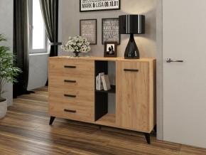 СВЕТЛАНА Комод-тумба  (дуб золотой/венге) в Тобольске - tobolsk.mebel24.online | фото