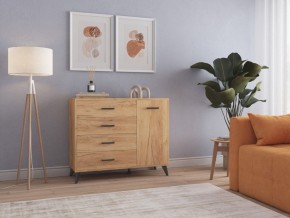 СВЕТЛАНА LOFT Комод-тумба  (дуб золотой) в Тобольске - tobolsk.mebel24.online | фото 3